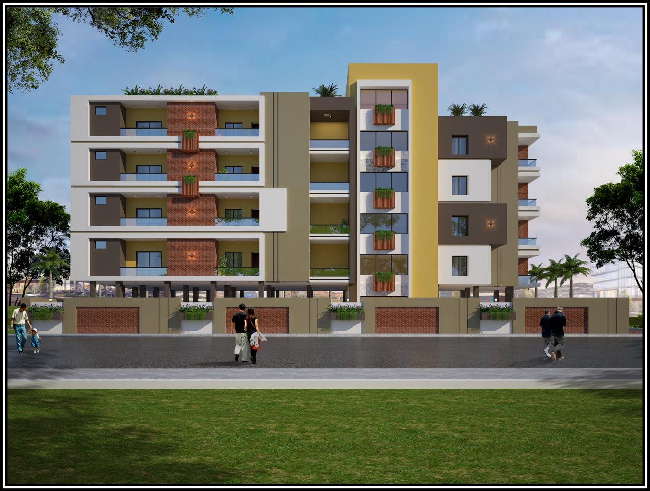 2 BHK Apartment For Sale in AB Road