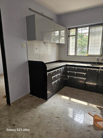 Kitchen in 1 BHK Apartment at Golden Blessings, Thergaon – for Rent