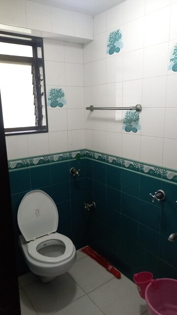 Bathroom in 2 BHK Apartment at Prabhadevi CHS, Prabhadevi – for Rent