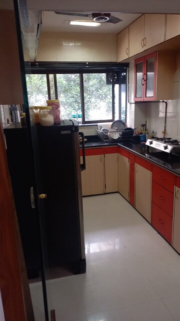 Kitchen in 2 BHK Apartment at Prabhadevi CHS, Prabhadevi – for Rent