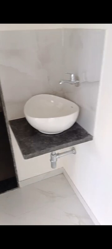 Bathroom in 1 BHK Apartment at Metropolis Bayside, Kasarvadavali – for Rent