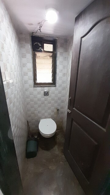 Bathroom in  Office Space at Millennium Business Park, T.T.C. Industrial Area – for Rent