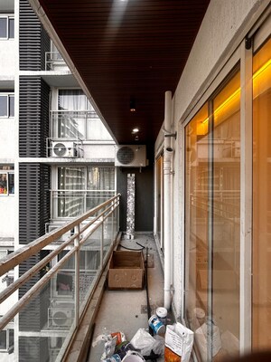 Balcony in 2 BHK Apartment at Sugee Atharva, Prabhadevi – for Rent