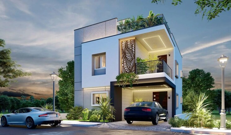 Exterior View, apr-praveens-serene 3 Bedroom 2120 Sq.Ft. Villa In Chitkul Hyderabad 9596297