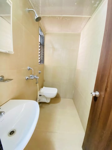 Bathroom in 1.5 BHK Apartment at Runwal My City, Dombivli East – for Rent