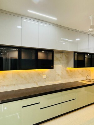 Kitchen in 3 BHK Apartment at Aurobindo The Regent, Kondapur – for Rent