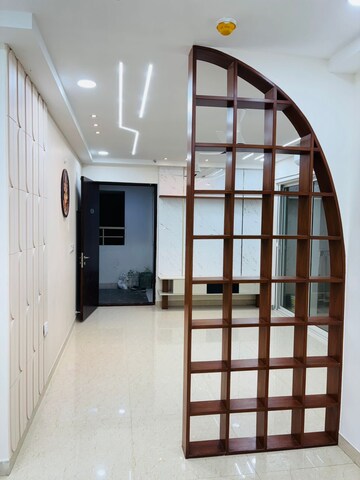 Staircase in 3 BHK Apartment at Aurobindo The Regent, Kondapur – for Rent