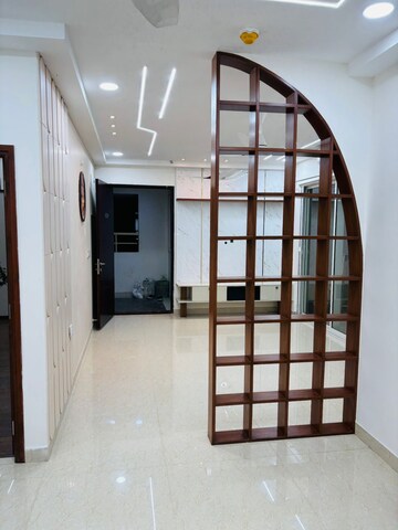 Staircase in 3 BHK Apartment at Aurobindo The Regent, Kondapur – for Rent