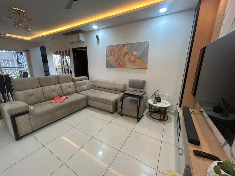 Living Room, brigade-citadel 3 Bedroom 1793 Sq.Ft. Apartment In Moti Nagar Hyderabad 9596350
