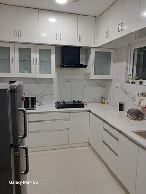 Kitchen in 2 BHK Apartment at SMR Vinay Iconia Hyderabad, Kondapur – for Rent