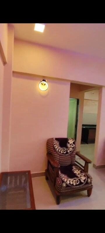 Living Room in 1 RK Apartment at Prakruti Heights Haware City, Haware City – for Rent