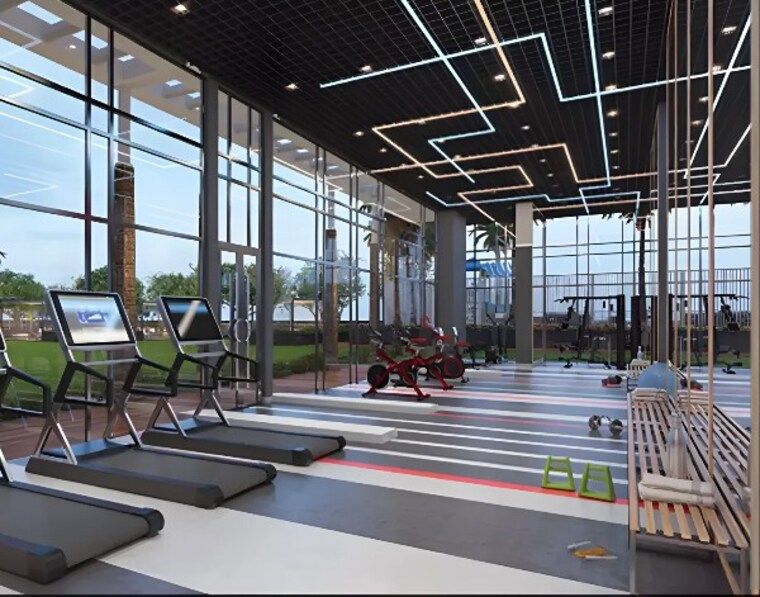 Gym, db-orchid-ozone 2 Bedroom 628 Sq.Ft. Apartment In Dahisar East Mumbai 9596391