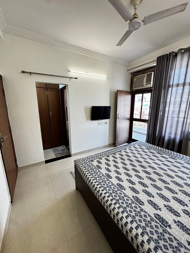 Bedroom, jal-vihar-colony 1 Bedroom 850 Sq.Ft. Builder Floor In Sector 46 Gurgaon 9596430