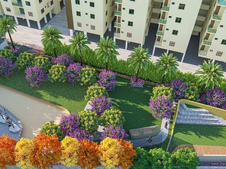 Garden, apr-praveens-higheria 3 Bedroom 1675 Sq.Ft. Apartment In Peeranchuruvu Hyderabad 9596468