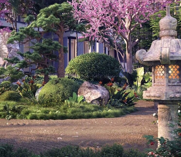 Garden, casagrand-evon 3 Bedroom 2076 Sq.Ft. Apartment In Kompally Hyderabad 9596561