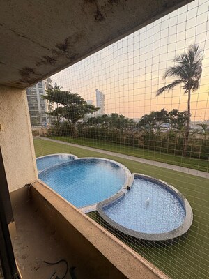 Swimming Pool in 3 BHK Apartment at Sterling Seaface, Worli – for Rent