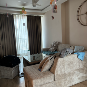 Living Room in 3 BHK Apartment at Ambience Tivertone, Sector 50 – for Rent