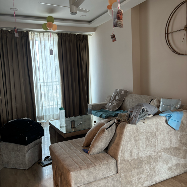 Living Room, ambience-tivertone 3 Bedroom 2548 Sq.Ft. Apartment In Sector 50 Noida 9596628