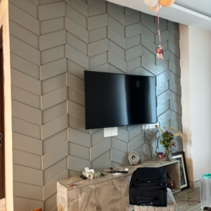 Bathroom in 3 BHK Apartment at Ambience Tivertone, Sector 50 – for Rent