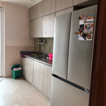 Balcony in 3 BHK Apartment at Ambience Tivertone, Sector 50 – for Rent