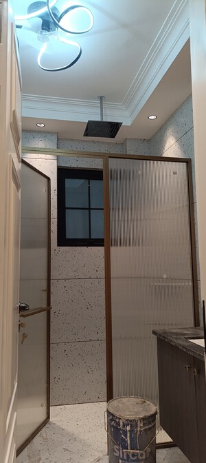 Bathroom in 3 BHK Builder Floor at Surajmal Vihar – for Rent