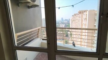 Balcony in 3 BHK Apartment at Raheja Vedaanta, Sector 108 – for Rent