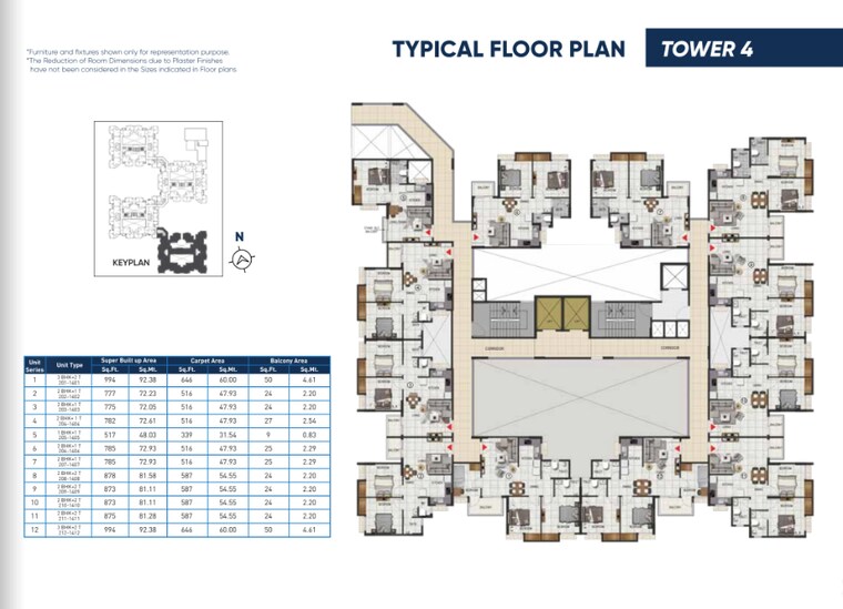 Master Plan, salarpuria-sattva-ashraya 2 Bedroom 785 Sq.Ft. Apartment In Bidadi Bangalore 9596657