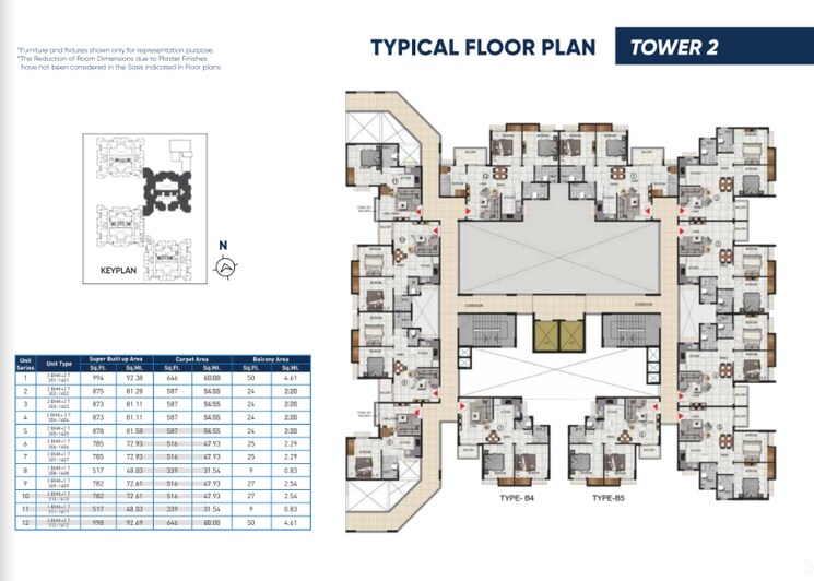 Floor Plan, salarpuria-sattva-ashraya 2 Bedroom 785 Sq.Ft. Apartment In Bidadi Bangalore 9596657
