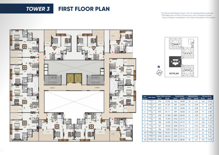 Floor Plan, salarpuria-sattva-ashraya 2 Bedroom 785 Sq.Ft. Apartment In Bidadi Bangalore 9596657