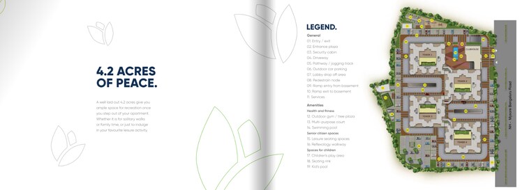 Map Location, salarpuria-sattva-ashraya 2 Bedroom 785 Sq.Ft. Apartment In Bidadi Bangalore 9596657