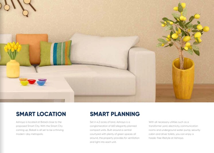 Bedroom, salarpuria-sattva-ashraya 2 Bedroom 785 Sq.Ft. Apartment In Bidadi Bangalore 9596657