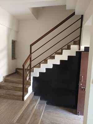 Staircase in 3 BHK Villa at BU Bhandari Chrrysalis, Wagholi – for Rent