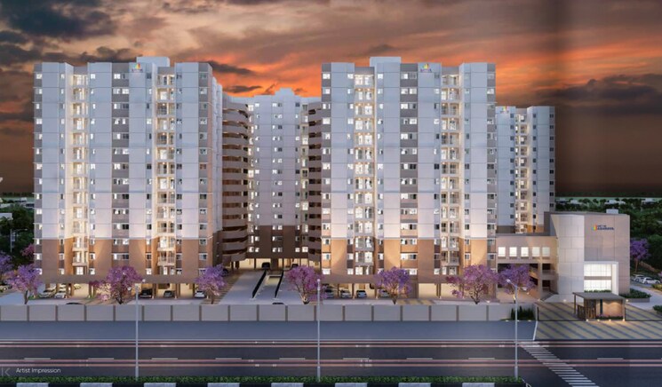 Exterior View, salarpuria-sattva-ashraya 2 Bedroom 785 Sq.Ft. Apartment In Bidadi Bangalore 9596657