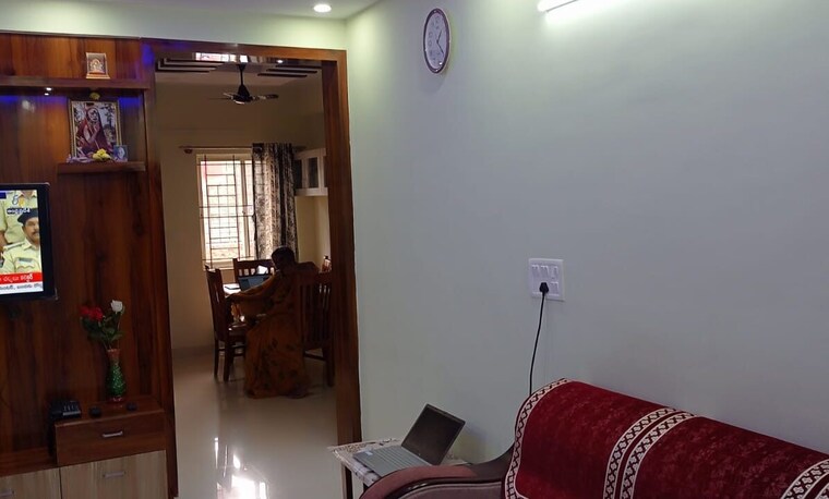 Living Room, slv-poorvik 2 Bedroom 1050 Sq.Ft. Apartment In Kattigenahalli Bangalore 9596667