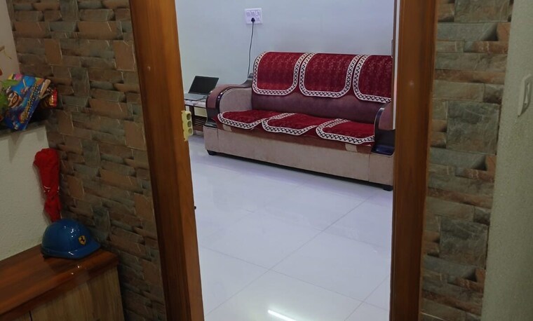 Living Room, slv-poorvik 2 Bedroom 1050 Sq.Ft. Apartment In Kattigenahalli Bangalore 9596667