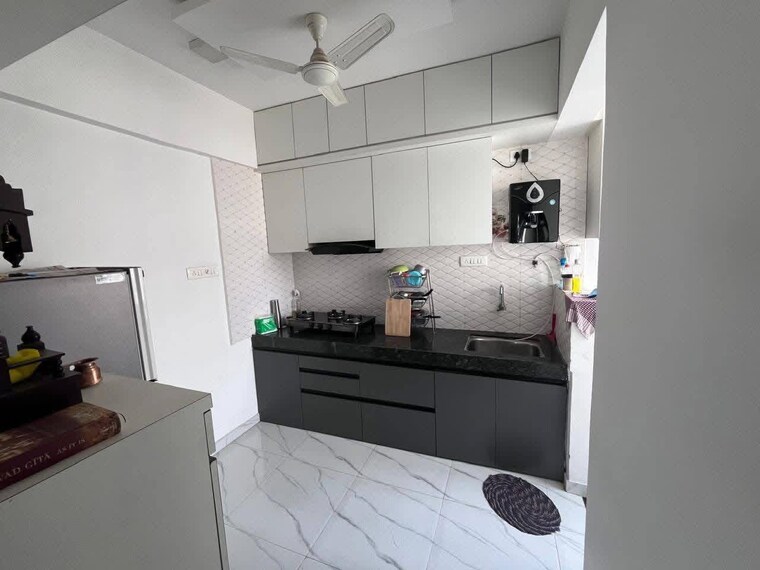 Kitchen, bella-casa 1 Bedroom 550 Sq.Ft. Apartment In Kharadi Pune 9596729