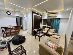 Living Room in 2 BHK Apartment at DB Orchid Ozone, Dahisar East – for Rent