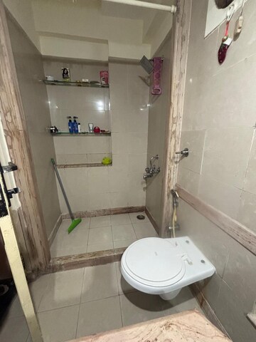 Bathroom in 2 BHK Apartment at Hiranandani Gardens Glen Height, Powai – for Rent