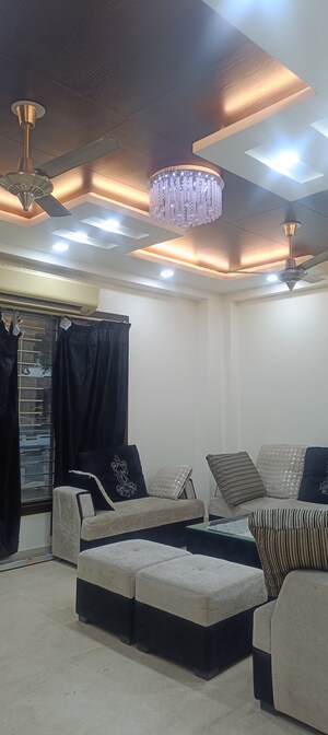 Living Room in 3 BHK Builder Floor at Anand Vihar – for Rent