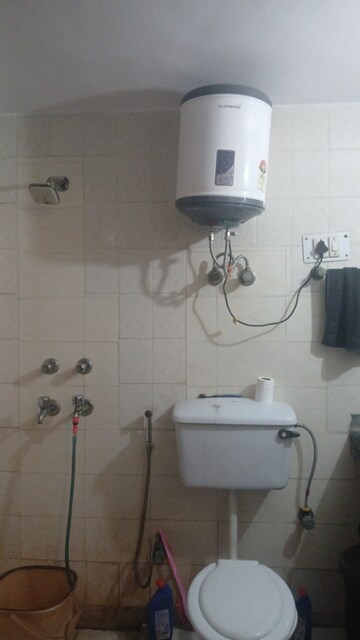 Bathroom in 3 BHK Apartment at Gail Apartments, Sector 62 – for Rent