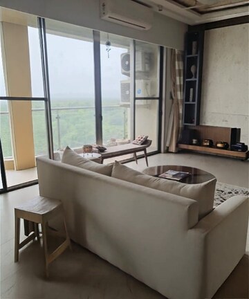 Living Room in 3.5 BHK Apartment at Sai Ganesh Ghansoli, Ghansoli – for Sale