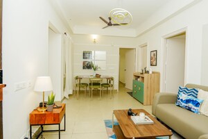 Living Room in 3 BHK Apartment at Amrapali Heartbeat City, Sector 107 – for Rent