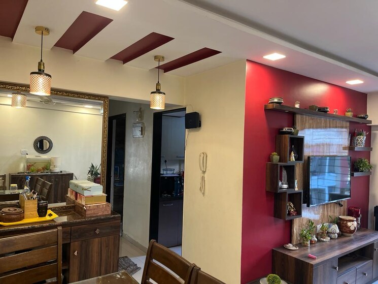 Living Room, mangal-murti-chs-thane 2 Bedroom 620 Sq.Ft. Apartment In Owale Thane 9596797