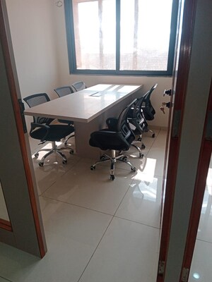 Team Area in  Office Space at Avirat Silver Radiance 2, Science City – for Rent