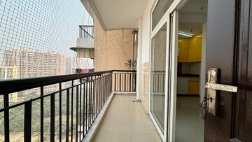Balcony in 3 BHK Apartment at Amrapali Crystal Homes, Sector 76 – for Rent