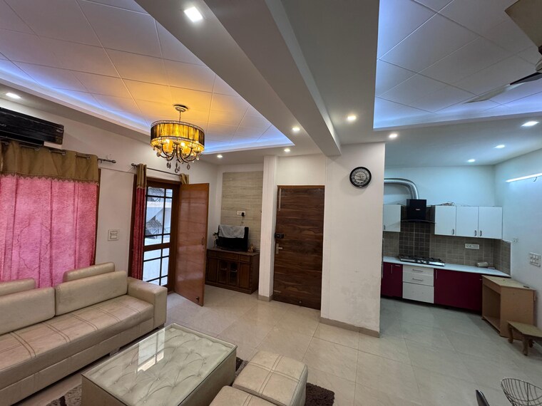 Living Room, highland-park-chandigarh 2 Bedroom 1156 Sq.Ft. Apartment In Bhabat Zirakpur 9596876