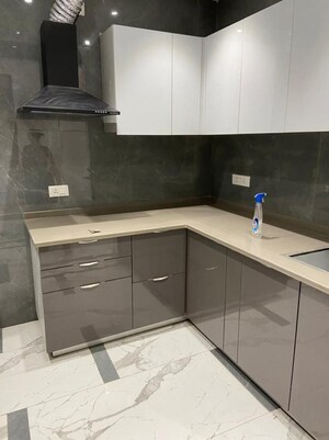 Kitchen in 2 BHK Builder Floor at Malviya Nagar – for Sale