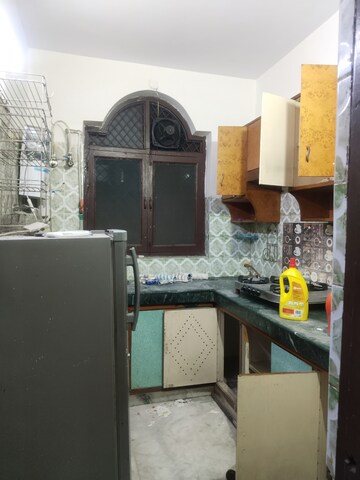 Kitchen in 2 BHK Builder Floor at Ashoka Enclave 3, Sector 35 – for Rent