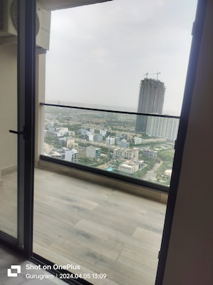 Balcony in 3 BHK Apartment at M3M Heights, Sector 65 – for Rent