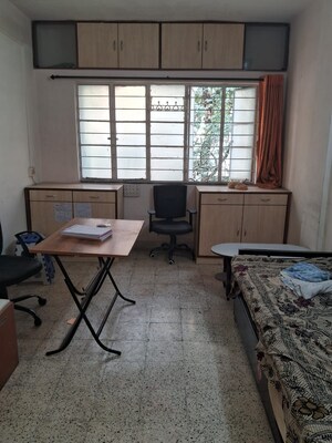 Master Bedroom in 1 BHK Apartment at Shreenath Aikyam, Punawale – for Rent